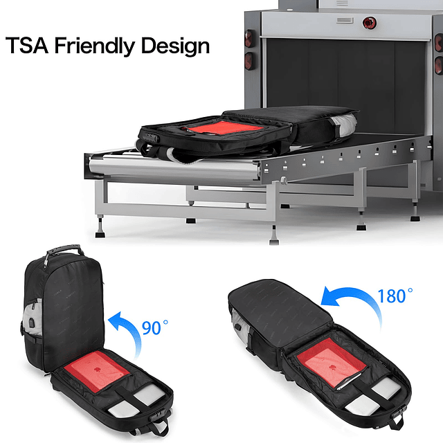 Mochila de viaje para computadora portátil para hombres y mu