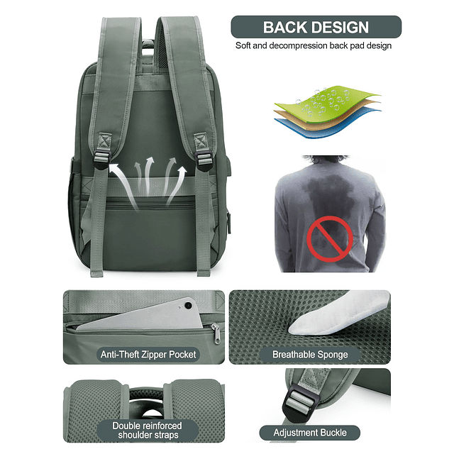 Mochila de viaje grande para mujeres y hombres,Mochila imper