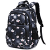 Mochila de viaje floral elegante para mujer Mochila para com