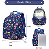 Mochila para niña pequeña, mochilas de unicornio de 13.80 x