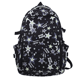 Mochila para niñas para la escuela Mochila con estrellas col