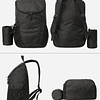 Mochila plegable portátil, bolsa de montañismo plegable, moc