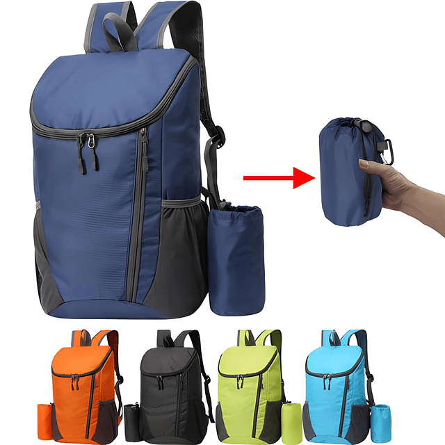 Mochila plegable portátil, bolsa de montañismo plegable, moc