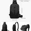 Bolso bandolera para hombre, bolso cruzado, mochila bandoler