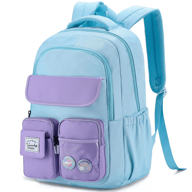 Mochila para niñas, linda mochila escolar para estudiantes d