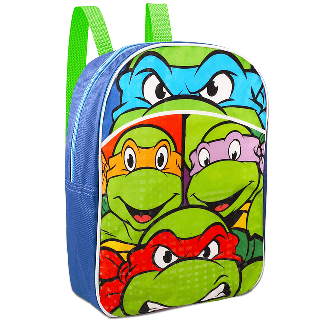 Juego de mini mochila de Las Tortugas Ninja - Mochila de 11