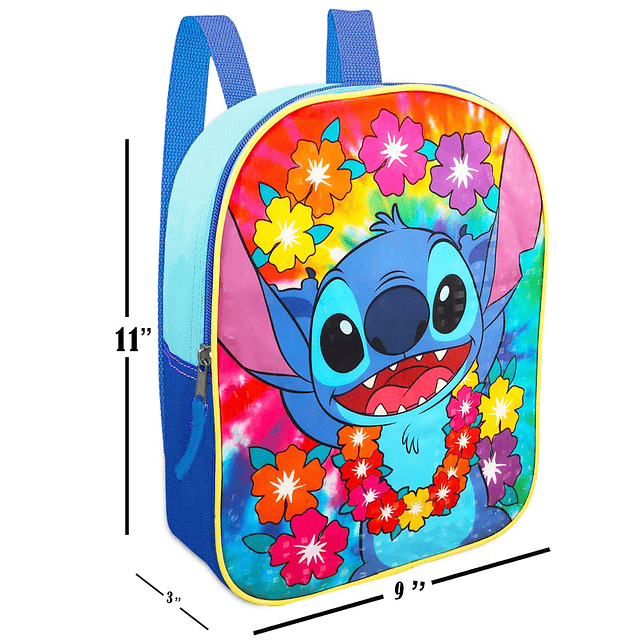 Mini mochila Stitch con lonchera para niños pequeños en edad