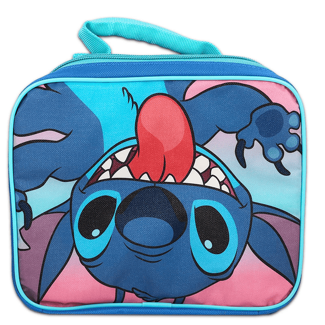 Mini mochila Stitch con lonchera para niños pequeños en edad