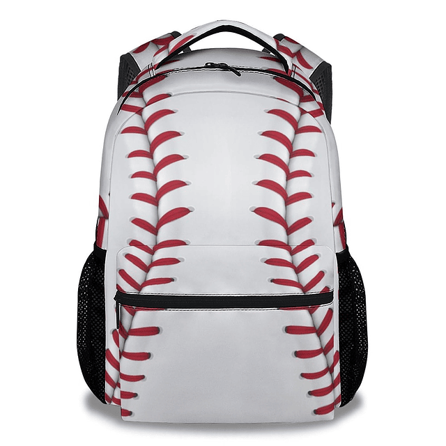 Mochila de béisbol para niños, mochila deportiva de 16 pulga