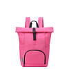 Mochila Be Rolltop, rosa, funda para portátil de 15,6 pulgad