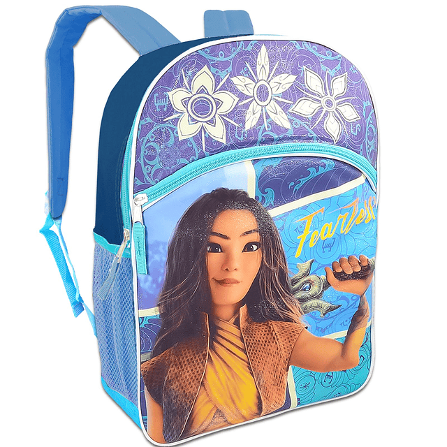 Mochila Disney Raya y el último dragón para niños ~ Paquete