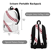 Mochila de béisbol Mochila deportiva para computadora portát