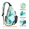 Mochila Sling, viaje multiusos senderismo mochila cuerda ban