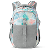 Mochila escolar gris para niñas adolescentes, mochila de esc