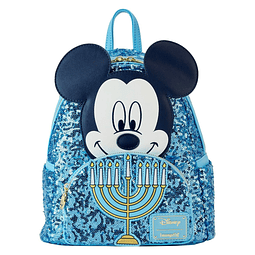 Mini mochila Disney Mickey Happy Hanukkah Menorah