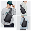 Bolso bandolera para hombre con puerto de carga USB Bolsos b