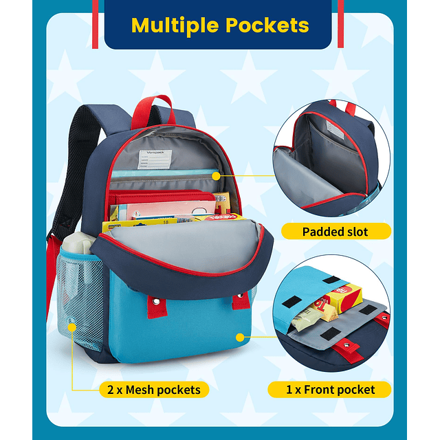 Mochila para niños pequeños para niñas y niños - Mochila par