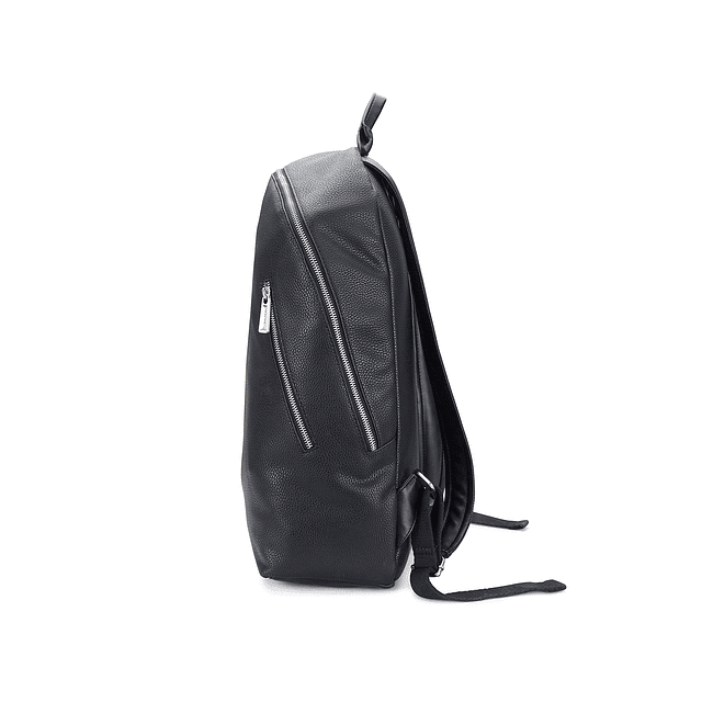 Mochila para hombre, placa negra, talla única