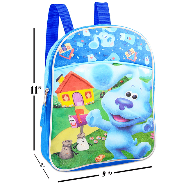 Mini mochila de 11 Útiles escolares para niños, niñas ~ Paqu