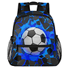 Mochila de fútbol para niños pequeños, mochila pequeña para