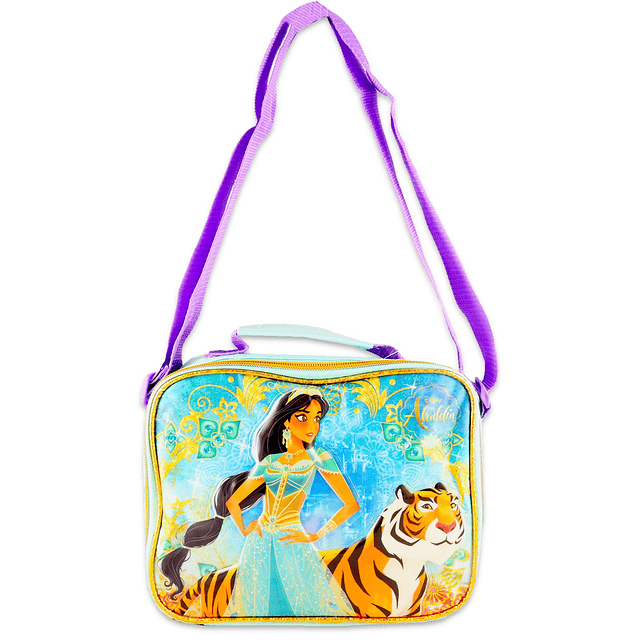 Juego de mochila y lonchera Aladdin para niños – Paquete con