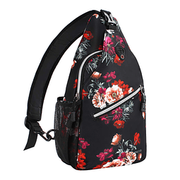 Mochila tipo bandolera, mochila de viaje para senderismo, bo