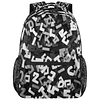 Mochila para niños con diseño de leopardo negro para mochila