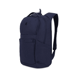 8183 Mochila para portátil, azul marino jaspeado, 18 pulgada