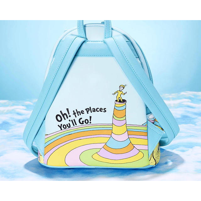 Dr. Seuss 'Oh the Places You'll Go' Mini Mochila Multicolor