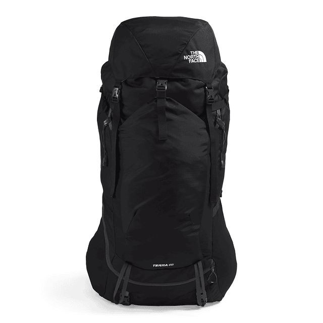 Mochila Terra 65 L, TNF Negro/Gris Asfalto, Pequeña/Mediana