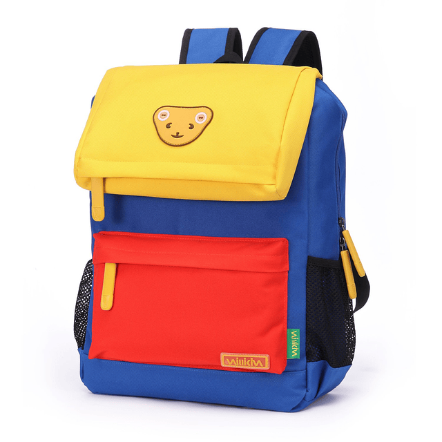 Willikiva Cute Bear Mochila Escolar para niños Mochilas de E