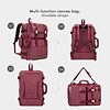 Mochila de lona Mochila de viaje grande para llevar Bolsa de