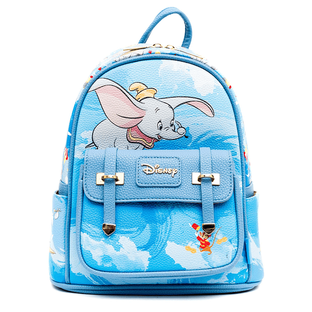 Mini mochila de moda de cuero vegano de 11 de Disney Dumbo