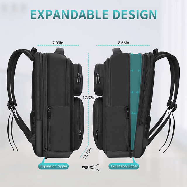 Mochila para computadora portátil para Hombre con Funda para