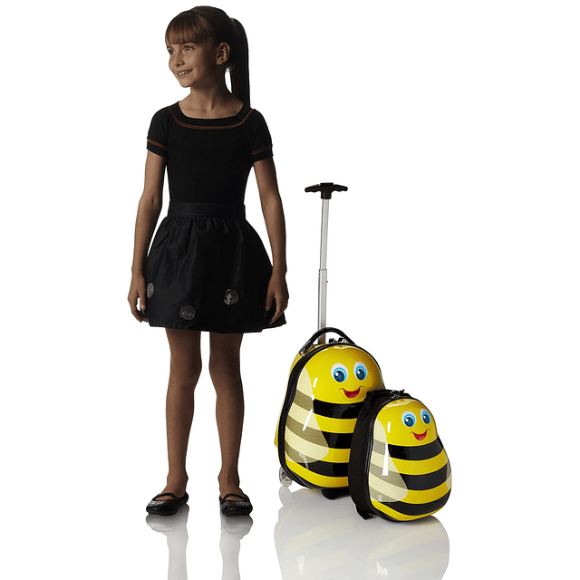 Travel Tots Bumble Bee Equipaje para niños, Bumble Bee