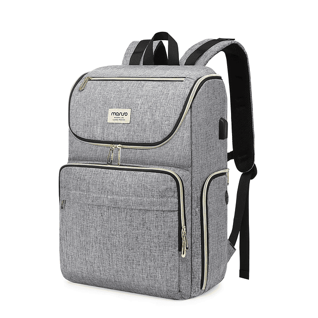 Mochila vintage para computadora portátil para mujeres y hom