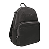 Mochila antirrobo Parkview para mujer, negra, 14 x 15 x 5