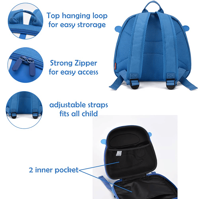 Mochila para niños pequeños, Mochilas para niños en edad pre