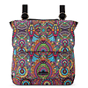 Mochila convertible olímpica para mujer, Rainbow Wanderlust,