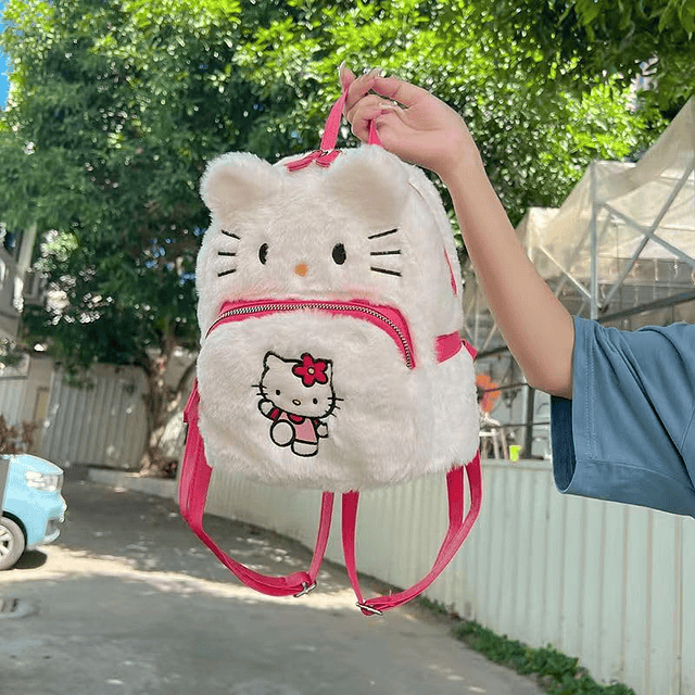 Mochila de felpa Kawaii para niños pequeños para niña, mini