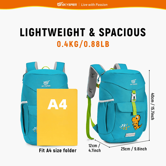 Mochila para niños Mochila de viaje para niños pequeños de 1