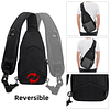 Sling Bag Mochila cruzada para hombres y mujeres Senderismo