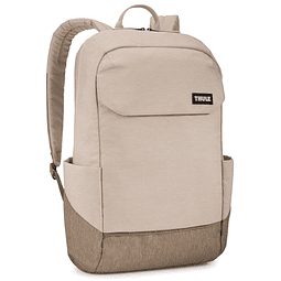 Mochila Lithos 20L, gris pelícano/caqui desteñido