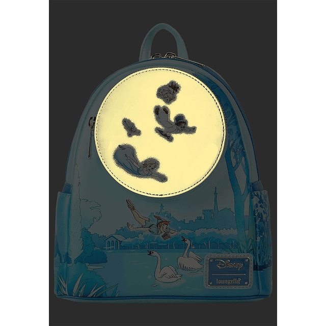 Disney Peter Pan You Can Fly Glow - Bolso de hombro con dobl