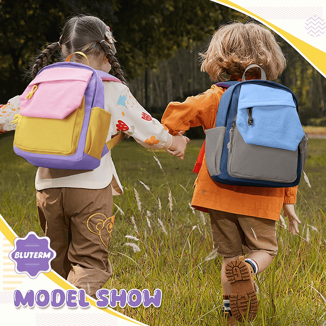 Mochila para niños y niñas de 2 a 4 años, mochila para niños