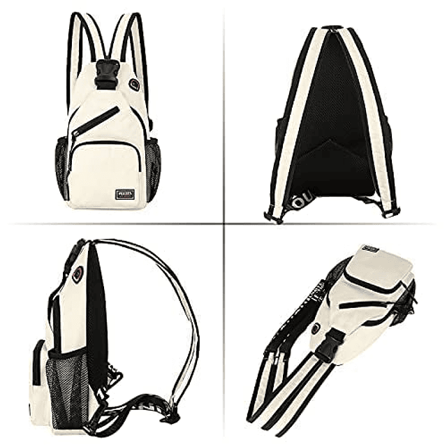 Bolso bandolera convertible para hombres y mujeres Mochila i