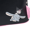 Sanrio brilla en la oscuridad Kuromi y Baku mujer Mochila