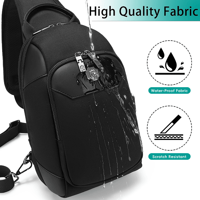 Bolso bandolera para hombre, bolsos cruzados, mochila de hom