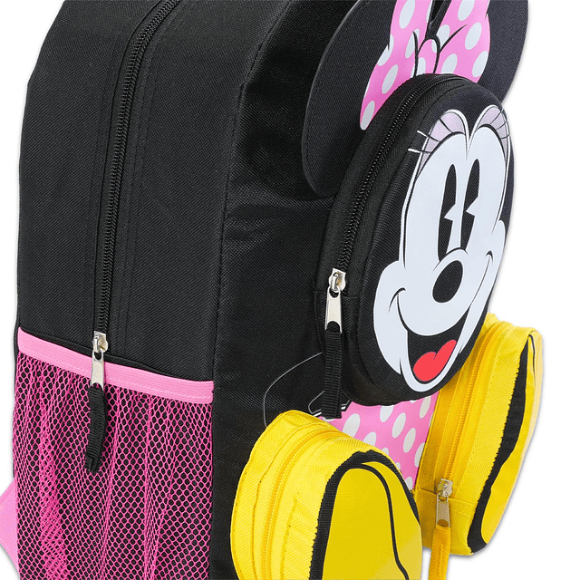 Minnie Mouse 16 3D Disney Mochila Juego de útiles escolares: