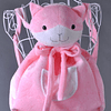 Chiaki Nanami Cosplay Anime Peluche Gato Mochila Figuras de